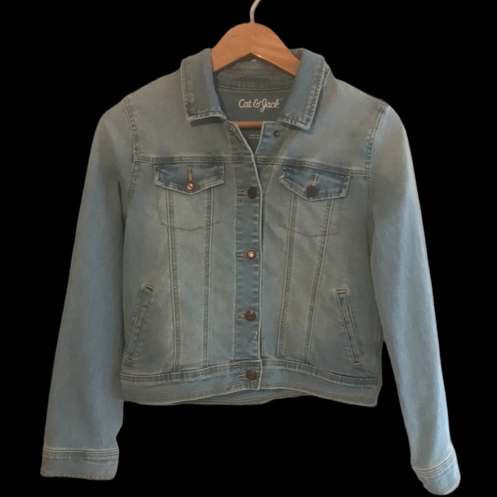 NWT! Cat & Jack jean jacket